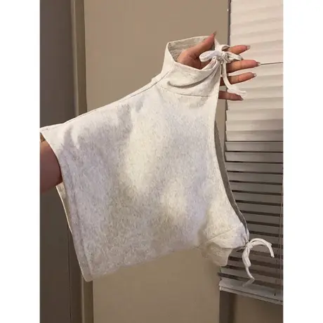 甜辣妹纯欲风短袖T恤女夏季韩版内搭修身打底小衫短款带胸垫上衣商品大图