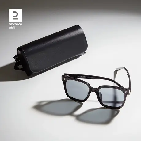 迪卡侬 墨镜女新款偏光韩版潮复古茶色开车方形太阳眼镜男士 END6商品大图