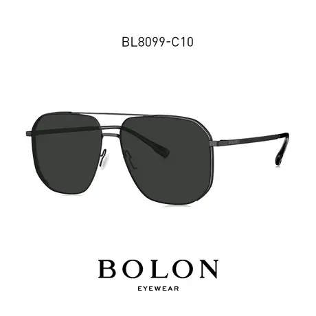 BOLON暴龙眼镜2023新品偏光太阳镜飞行员框墨镜男款驾驶镜BL8099图片
