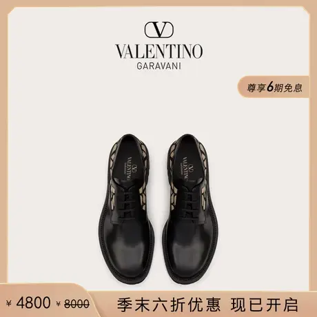 [季末优惠][线上限定]华伦天奴VALENTINO男士 V 标志德比鞋商品大图