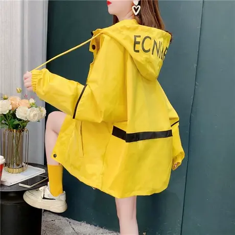 慵懒风宽松休闲工装外套女2022新款春装洋气网红百搭设计感派克服商品大图