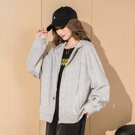 唐狮新款秋冬季爆款女外套加厚摇粒绒保暖宽松百搭时尚休闲上衣tu图片