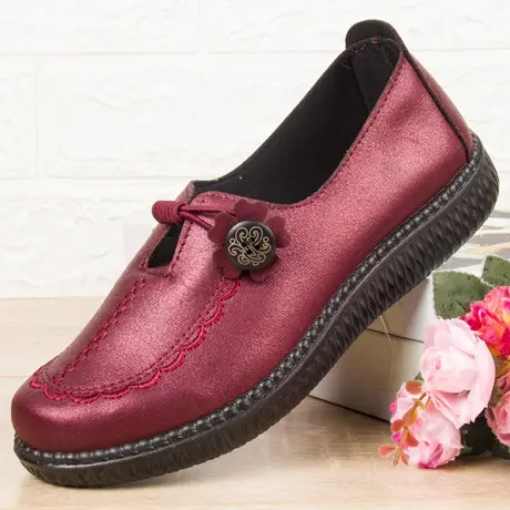 北京老布鞋女鞋官方旗舰店正品牌新款软底老人奶奶鞋女士妈妈单鞋商品大图