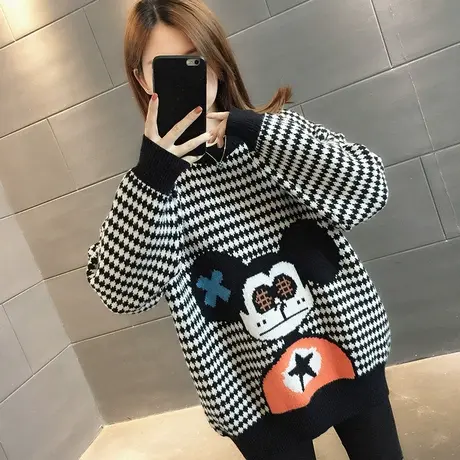 毛衣女装2023年新款秋冬季女士秋款秋装宽松外穿上衣服打底衫洋气图片