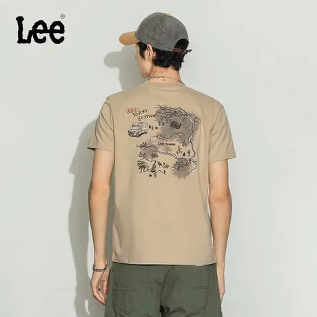 Lee商场同款23春夏新品101+标准版圆领多色男短袖T恤LMT0015443RX图片