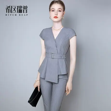 希区瑞普高端职业套装夏季2023年新款气质修身总裁西装商务正装女图片