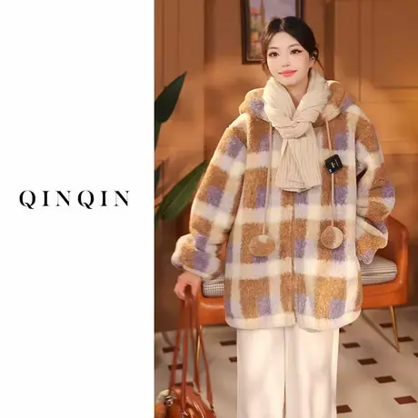Bananagirl睡衣女冬季新款复合加厚大码简约高级感可出门家居服女商品大图
