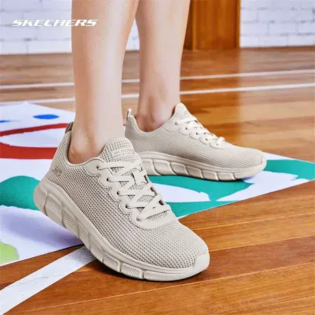 Skechers斯凯奇女鞋2025春夏新款轻便透气休闲鞋百搭软底运动鞋商品大图