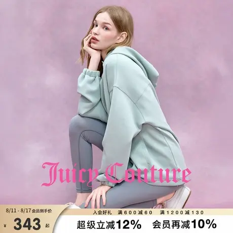 Juicy Couture橘滋卫衣女2025年秋季新款时尚宽松休闲连帽上衣商品大图
