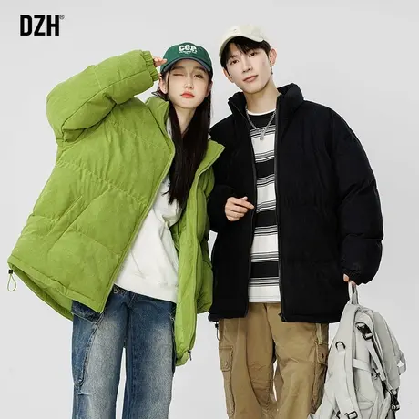 情侣立领棉衣男冬季加厚高级感棉袄外套男款2023新款面包棉服男士商品大图