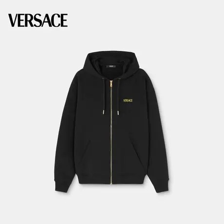 【甄选礼物】VERSACE/范思哲 男士龙年拉链连帽衫图片