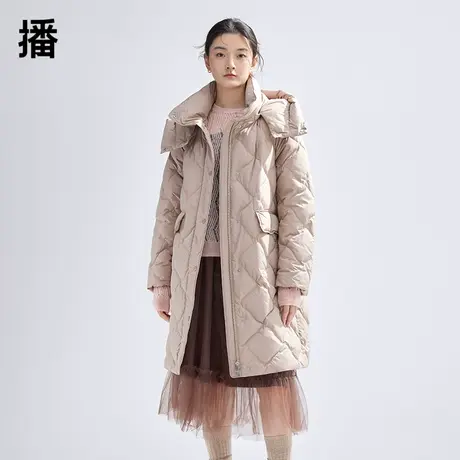 播简约横向口袋羽绒服DDQ4RD5763商品大图