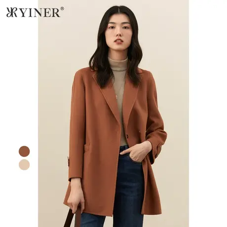 【音儿甄选】女装冬季新款毛呢外套8C31510320商品大图