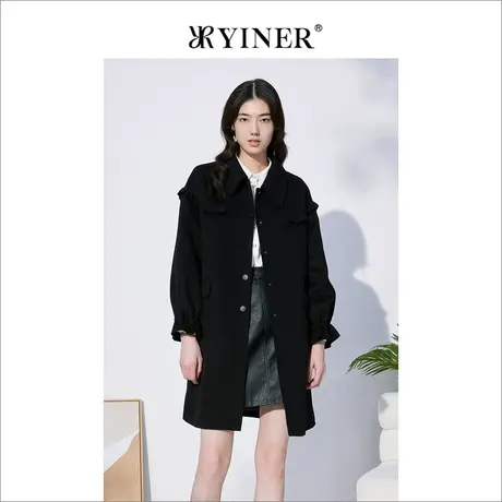 音儿美地女装新款毛呢外套商品大图