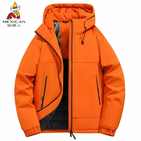 稻草人棉服男款2025新款冬季加厚保暖棉衣外套情侣面包服棉袄子商品大图