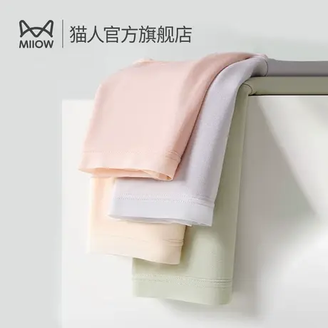猫人女士内裤莫代尔无痕亲肤抑菌裆少女生透气大码三角短裤头J3商品大图