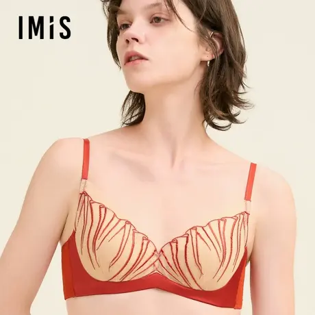 【直播专享】爱美丽扇影之语钢托薄海绵兔耳杯文胸红品IM13BVP1商品大图