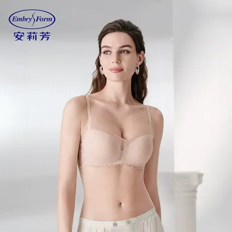 【林依轮直播间】安莉芳小胸显大透气聚拢网纱舒适女士文胸商品大图