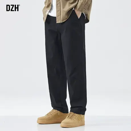 男士休闲裤男款2024年春秋裤子男潮牌宽松直筒裤男裤阔腿百搭长裤商品大图