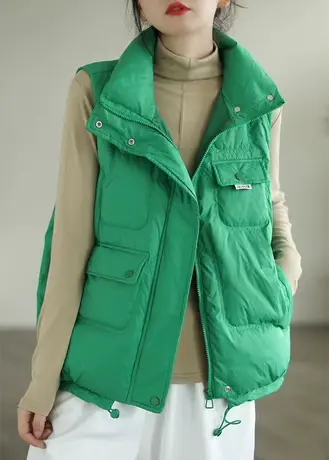 2023年秋冬新款韩版宽松时尚羽绒棉背心马甲冬季外套女士外穿马夹商品大图