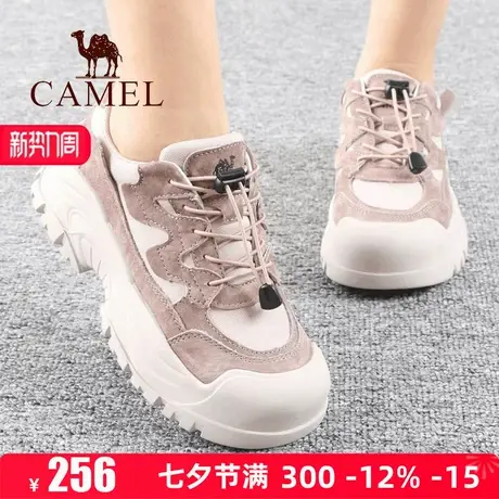 Camel/骆驼女鞋25秋季新款厚底时尚运动徒步低帮户外休闲单鞋子图片