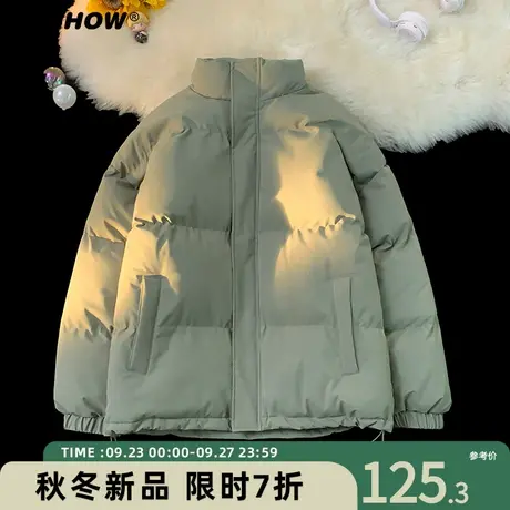 VIISHOW男生痞帅棉衣美式棉服男保暖宽松面包服潮牌加厚衣服冬季商品大图