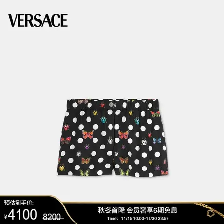 【甄选折扣】 VERSACE/范思哲 女士Butterflies真丝短裤图片