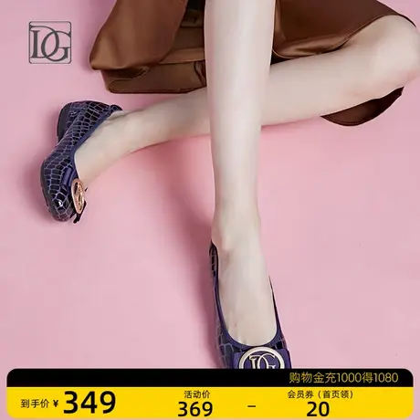 真皮浅口平底鞋女单鞋2023春秋季新款牛皮内增高舒适软底妈妈皮鞋商品大图