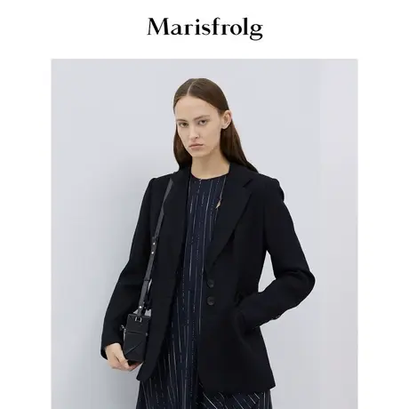 【奥莱清仓保暖季特价 】玛丝菲尔毛呢外套商品大图