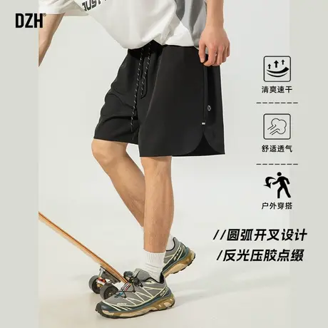 男士户外运动五分裤男夏外穿短裤工装裤子篮球裤2025新款半裤男裤商品大图