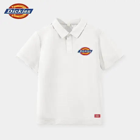 Dickies童装男童短袖t恤夏季儿童美式休闲半袖男孩速干polo衫夏A商品大图