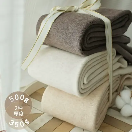 500克棉裤打底裤女冬季加绒加厚燕麦高腰踩脚连脚连袜弹力连裤袜商品大图