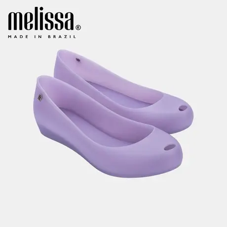 Melissa梅丽莎2025春季新款圆头平底一脚蹬休闲女士鱼嘴单鞋32938图片
