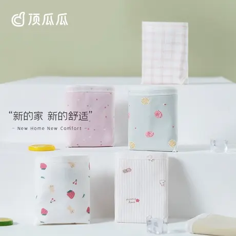 顶瓜瓜内裤女中腰纯棉裆印花无痕透气少女日系亲肤可爱舒适三角裤商品大图