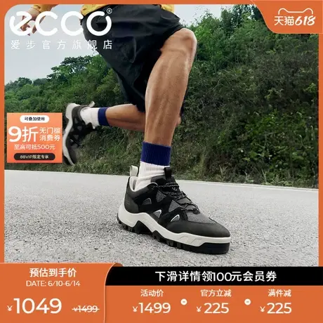 ECCO爱步25新款登山鞋男 减震轻盈牛皮户外运动徒步鞋 越野822454商品大图