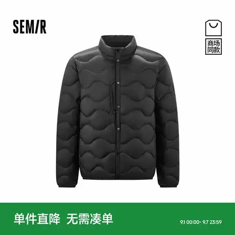 商场同款|森马XCNSPACE航天合作系列羽绒服男冬季鹅绒服2025新款图片