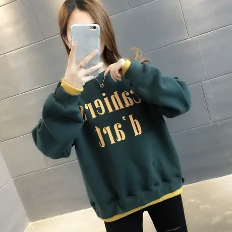 卫衣2024年新款女装韩版春秋季春款春装宽松女士薄款上衣外套爆款图片