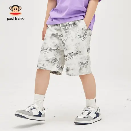 大嘴猴童装男童短裤夏季薄款中大童儿童裤子潮帅气时髦休闲五分裤商品大图