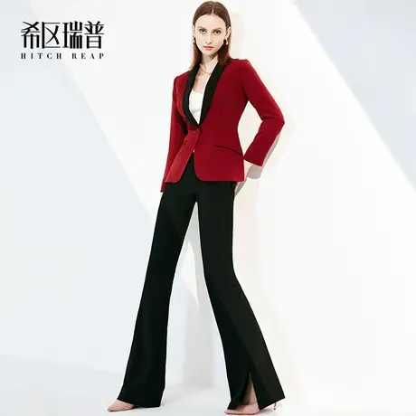 希区高端职业套装秋冬2023年新款时尚气质正装商务女总裁西服套装图片