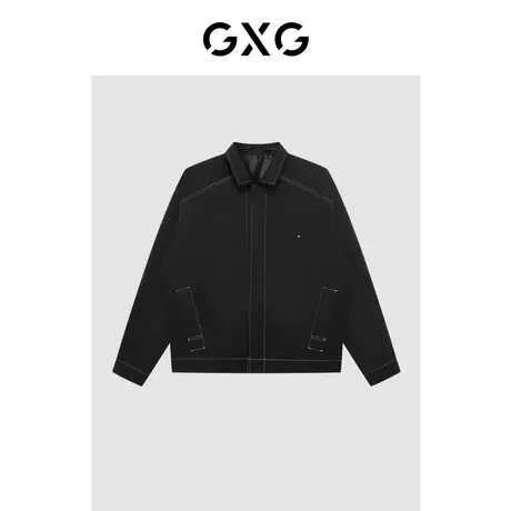 【新款】GXG男装 秋季休闲时尚舒适夹克外套男GHC1210018H图片