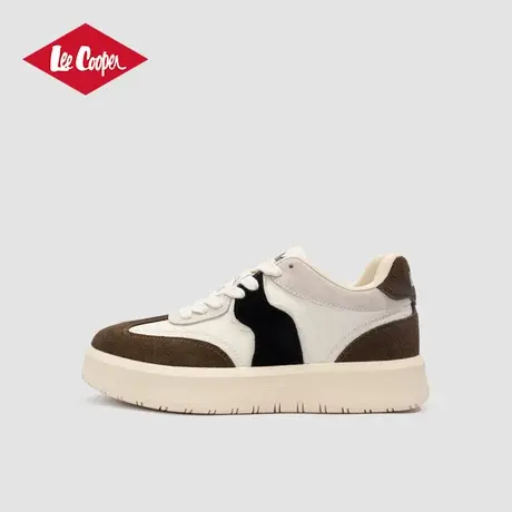 Lee Cooper2025春季新款休闲鞋男复古百搭爆款小白鞋内增高板鞋男商品大图