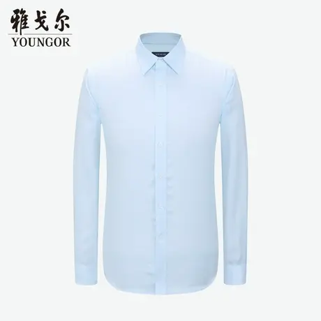 【商场同款】雅戈尔衬衫秋季官方商务休闲免烫舒适易打理长袖衬衫商品大图