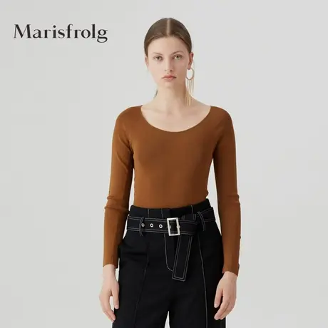 【奥莱清仓保暖季特价 】玛丝菲尔毛针织衫商品大图