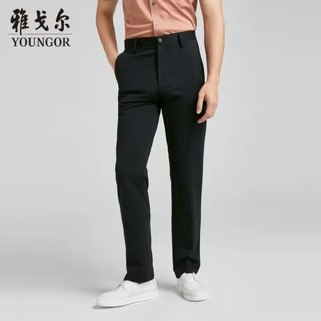 雅戈尔 商场同款男藏青商务系列西裤YCZZ320493FWA商品大图