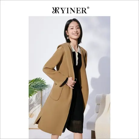 音儿美地女装新款毛呢外套商品大图