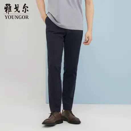 雅戈尔奥莱 商场同款男士长裤秋季新款官方商务休闲长裤男商品大图
