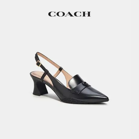 【新品】COACH/蔻驰女士NIKOLA露跟鞋图片