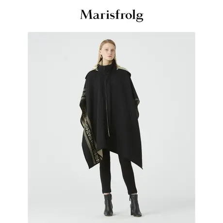 【奥莱清仓保暖季特价 】玛丝菲尔毛呢外套商品大图