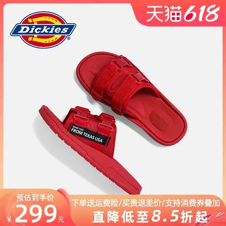 Dickies凉鞋男夏季新款男士拖鞋外穿防滑轻便耐磨软底凉拖沙滩鞋商品大图
