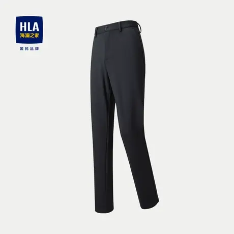 HLA/海澜之家舒适微弹休闲裤2023秋季新款柔软亲肤耐穿裤子男商品大图